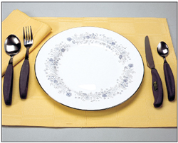 Eating Utensils with Large Grip